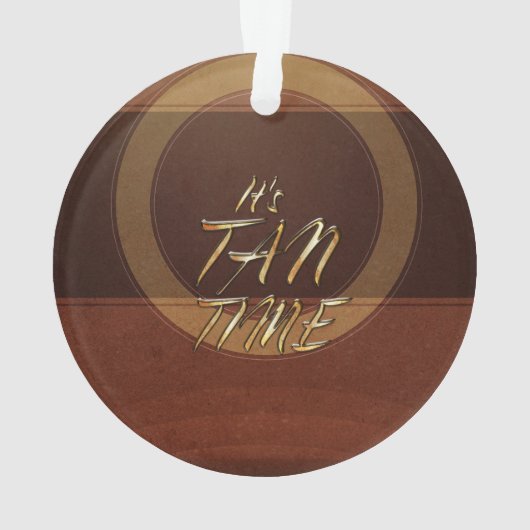 ティーそれはタンの時間です オーナメント (裏面)