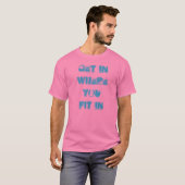 ティーで得て下さい Tシャツ (正面フル)