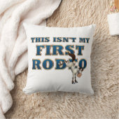 ティーない私の最初ロデオ クッション (ブランケット)