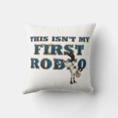 ティーない私の最初ロデオ クッション (裏面)