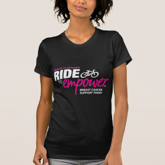 ティーに権限を与えるために乗って下さい Tシャツ