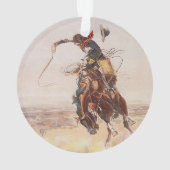 ティーのカウボーイの生命 オーナメント (裏面)