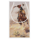 ティーのカウボーイの生命 スモールペーパーバッグ (裏面)