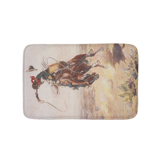 ティーのカウボーイの生命 バスマット (正面)