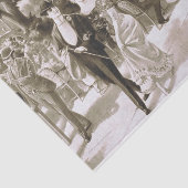 ティーのビクトリア時代の人の日 薄葉紙 (詳細)