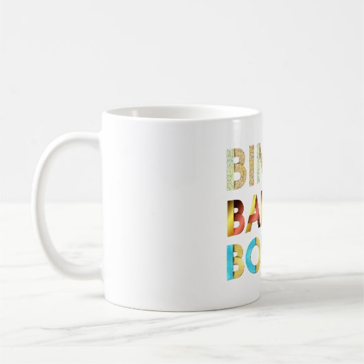 ティーのビンゴのBangoのボンゴ コーヒーマグカップ (左)