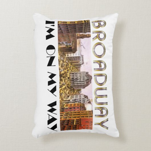 ティーのブロードウェイの星 アクセントクッション (正面(垂直))