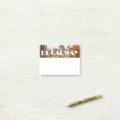 ティーのブロードウェイの星 ポストイット (デスク上)