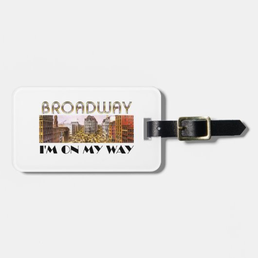ティーのブロードウェイの星 ラゲッジタグ (正面横)