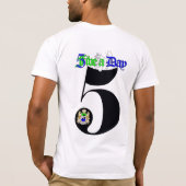 ティーのライオン Tシャツ (裏面)