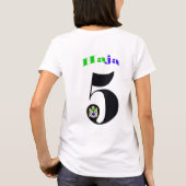 ティーのライオン Tシャツ (裏面)