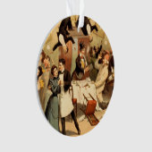 ティーのレストランの偽り オーナメント (正面)