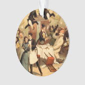 ティーのレストランの偽り オーナメント (正面)