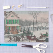 ティーの冬の詩歌 薄葉紙 (クラフト)