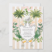 ティーの前のパー・ティー | ゴルフバチェロレッテ週末 招待状 (正面)