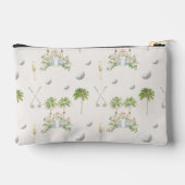 ティーの前のパー・ティー | ゴルフバチェロレッテ アクセサリーポーチ (裏面)