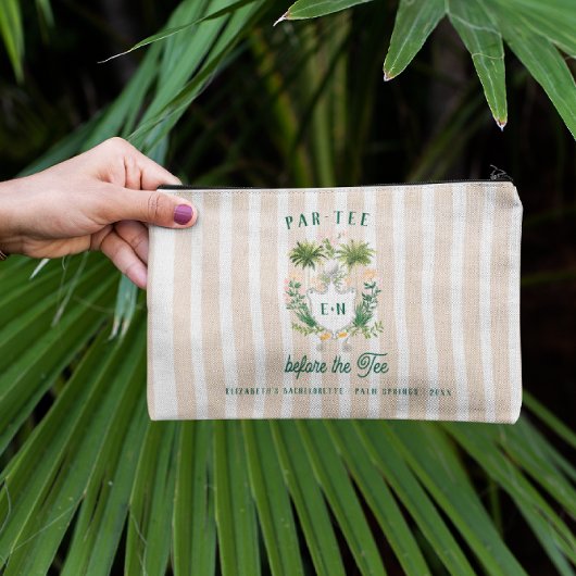 ティーの前のパー・ティー | ゴルフバチェロレッテ アクセサリーポーチ