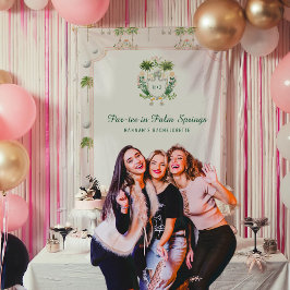 ティーの前のパー・ティー | フォトブースの背景 タペストリー