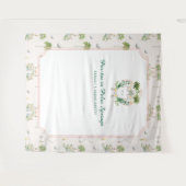 ティーの前のパー・ティー | フォトブースの背景 タペストリー (正面(横))