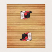 ティーの国のブーツ 名刺 (外部フラット)