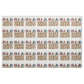 ティーの国のラインダンス ファブリック (ファットクウォーター)