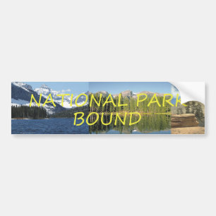 ティーの国立公園の限界 バンパーステッカー