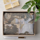 ティーの女性のカーボーイの古い学校 薄葉紙 (ギフト)