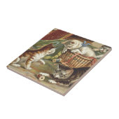 ティーの好奇心が強い猫 タイル (側面)