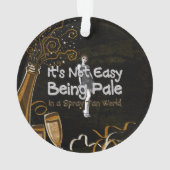 ティーの容易ではない淡い色のがあること オーナメント (裏面)