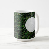 ティーの時間ゴルフ恋人のマグ コーヒーマグカップ (正面右)