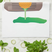 ティーの時間 キッチンタオル (折り畳み)