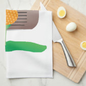 ティーの時間 キッチンタオル (四つ折り)