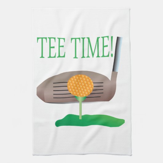 ティーの時間 キッチンタオル (縦)