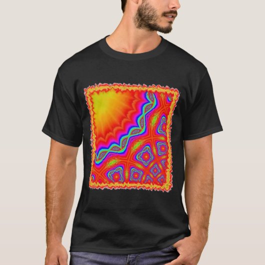 ティーの暗いリングC C Tシャツ (正面)