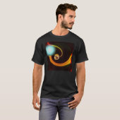 ティーの暗いEleのスパイク Tシャツ (正面フル)