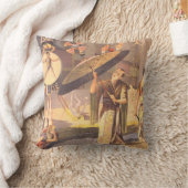 ティーの東洋のサーカス クッション (ブランケット)