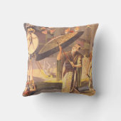 ティーの東洋のサーカス クッション (裏面)