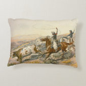 ティーの牛ドライブ アクセントクッション (裏面)