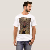 ティーの白人のアフリカの女王 Tシャツ (正面フル)