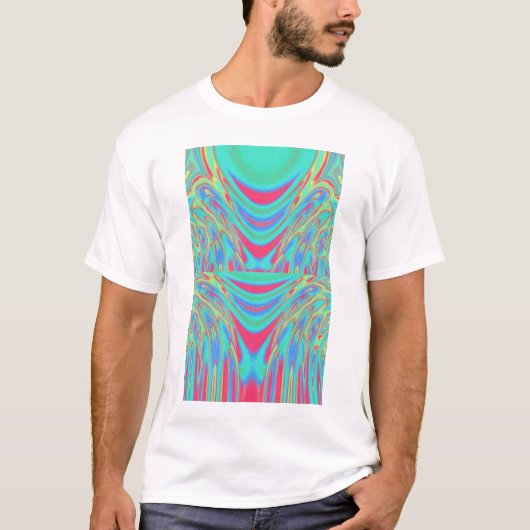 ティーの白人の素晴らしいのレーサー Tシャツ (正面)