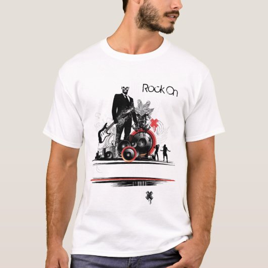 ティーの石 Tシャツ (正面)