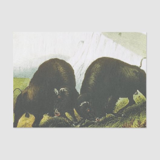 ティーの草原の戦い 薄葉紙 (正面)