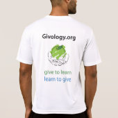 ティーを競争させるGivology Tシャツ (裏面)