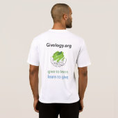 ティーを競争させるGivology Tシャツ (裏面フル)