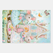 ティーアットガーデンイラストレーション ラッピングペーパーシート (正面3)