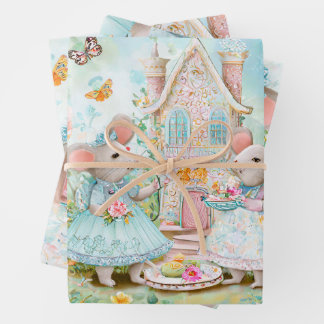 ティーアットガーデンイラストレーション ラッピングペーパーシート