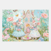 ティーアットガーデンイラストレーション ラッピングペーパーシート (正面3)