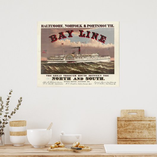 ティーアホイ ポスター (キッチン)