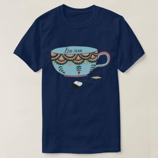 ティーアモプリント Tシャツ (デザイン正面)