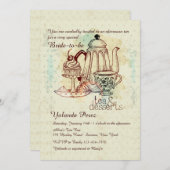 ティーアンドデザーツ招待状 招待状 (正面/裏面)